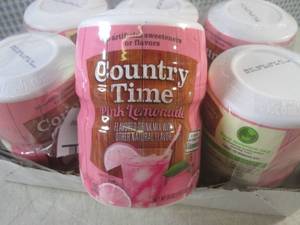 lot 140 image: (B-1) 6 Containers of Country Time ...