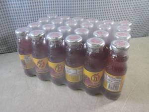 lot 186 image: (C-1) 24 Bottles of Blackberry Juic...