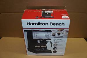 lot 13 image: Hamilton Beach Espresso & Cappuccino Maker