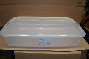 lot 104 image: 50QT Underbed Storage Box