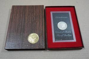 lot 109 image: 1972 Eisenhower Proof Silver Dollar Coin - 40% Silver