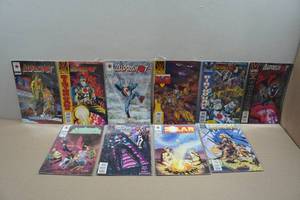 lot 142 image: 10 Comic Books - Bloodshot