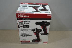 lot 161 image: Hyper Tough 2-Tool Cordless Combo Kit
