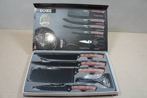 lot 174 image: Iknee 6-Piece Kitchen Knife Set
