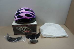 lot 203 image: Vega Motorcycle Helmet - Large