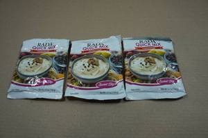 lot 208 image: 3 Rada Quick Mix Sweet Dip - Cookie Dough