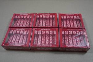 lot 217 image: 6 12-Packs of Peppermint Candy Canes