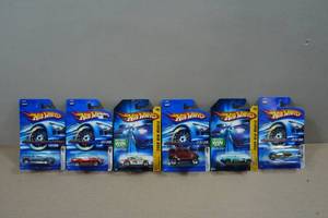 lot 236 image: Hot Wheels - 2006 First Editions - Chrysler Firepower, Camaro, Hummer, Hammer Sled