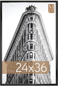 lot 58 image: Black Poster Frame - 24x36