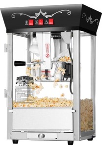lot 78 image: Great Northern Popcorn Company 8oz Kettle Matinee Popcorn Machine - Black