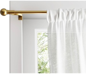 lot 82 image: Decorative Window Tension Rod - 28x48