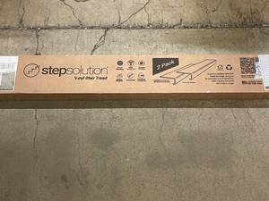 Stepsolution Vinyl Stair Tread - 2 Pack - 46 in Length