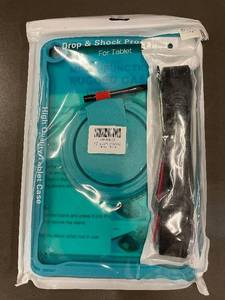 Good Idea 16x12 Blue Drop & Shock Proof Tablet Case