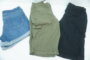 lot 99 image: 3ct Womens Shorts. Size 12