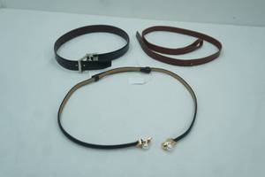 lot 106 image: NEW Womens Belts 3ct