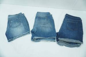 lot 137 image: 3ct Womens Jean Shorts