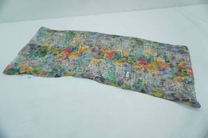 lot 148 image: Womans Eternity Scarf, Rose Pattern