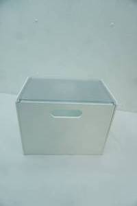 lot 173 image: Poly File Storage Box 13.5x9.25x 10.25