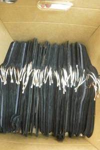 lot 179 image: Black Velvet Hangers (non-slip) FULL BOX
