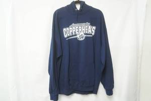 lot 184 image: Anaconda Copperheads Navy Blue Sweatshirt Size 2XL