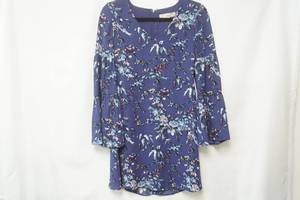 lot 187 image: Loft Long Sleeve Floral Print Blouse Size 00P