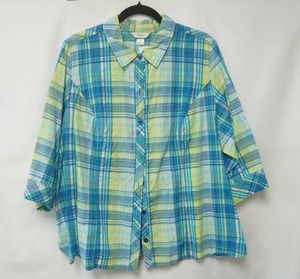 lot 192 image: CJ Banks button-up blouse size XXL