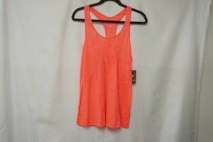 lot 231 image: Old Navy Active Tank Top Size L. Bright Orange