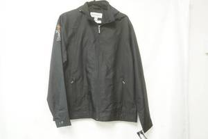 lot 244 image: NWT Port Authority Hooded Black Zip-Up Jacket