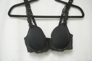 lot 245 image: Wacoal 32D Black Lace Bra