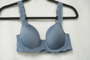 lot 246 image: Wacoal 32D Blue Lace Bra