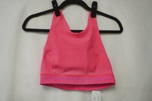 lot 250 image: Lululemon Pink Sports Bra. (no tag-size sm)
