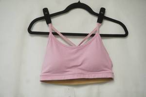 lot 251 image: Lululemon Light Pink Sports Bra. (no tag size sm)