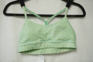 lot 252 image: Lululemon green wwhite polka dots (no tag size sm)