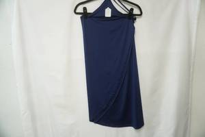 lot 272 image: Navy Blue Swim Cover-Up. Size 2Xl