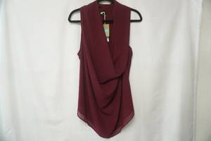 lot 287 image: Fate Size M Dress Tank. Wine Color