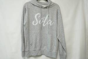 lot 338 image: Reflex Soda hoodie , Grey , size small