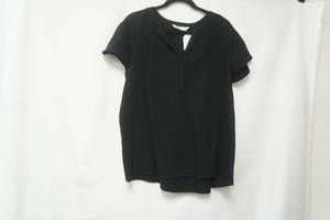lot 375 image: NWT Sonoma Size L. Black Blouse