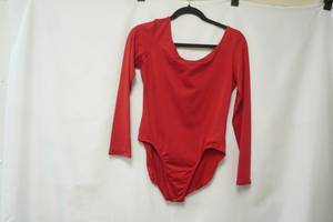 lot 384 image: Danskins Red Body Suit size XL