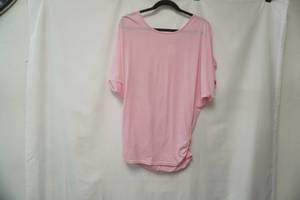 lot 399 image: Pink open shoulder blouse