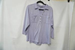lot 412 image: Sonoma Petite XXL. Lavender Blouse