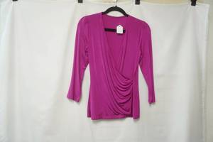 lot 451 image: Fuschia Blouse. (no size s)