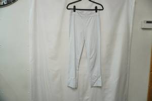 lot 598 image: eric casual white stretch pull on slacks size S
