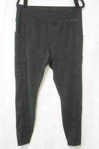 lot 627 image: Eddie Bauer size XL black cargo pocket yoga pants