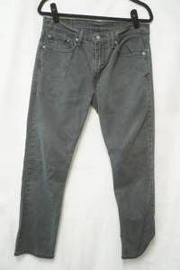 lot 629 image: Levis 32x29 greyblack jeans