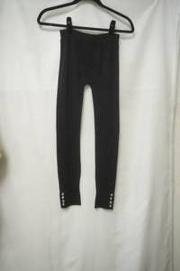 lot 857 image: Black tights with rhinestones , no size