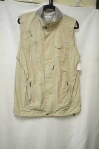 lot 880 image: Columbia omni-shade tan vest size L