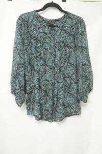 lot 758 image: Lucky Brand Blouse Dark black blue size L