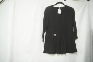 lot 771 image: Beachtime black blouse size
