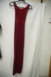 lot 783 image: NWT REd Ronni Nicole Velvet dress size 10