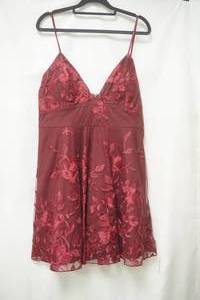 lot 784 image: Trixxi Textured floral organza fit  flare dress size 17